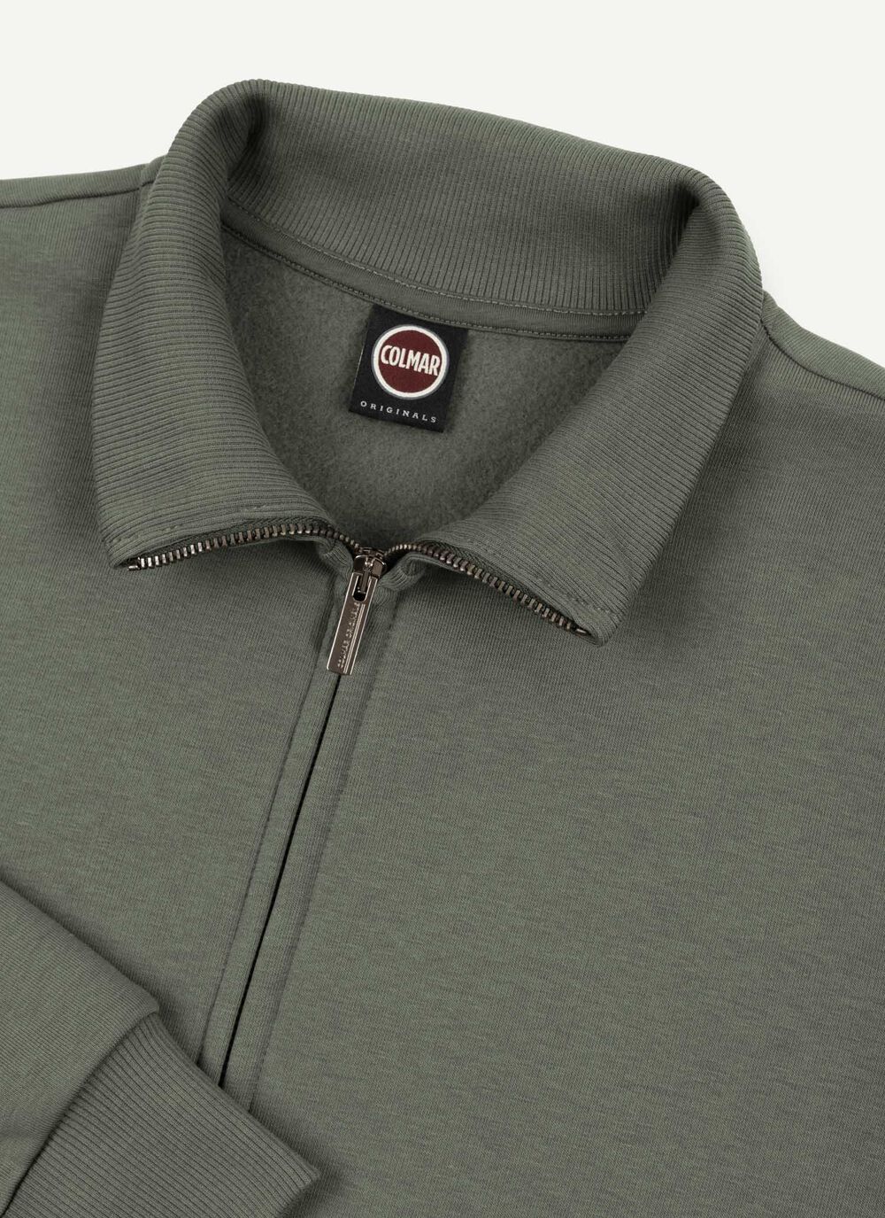 Sweatshirt mit hohem Kragen aus Baumwolle image number 6