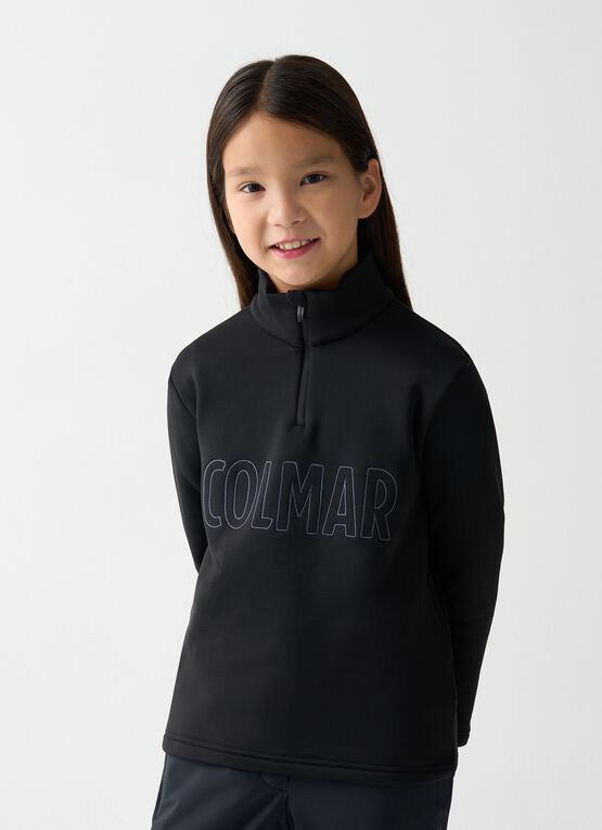 Unisex branded ski fleece