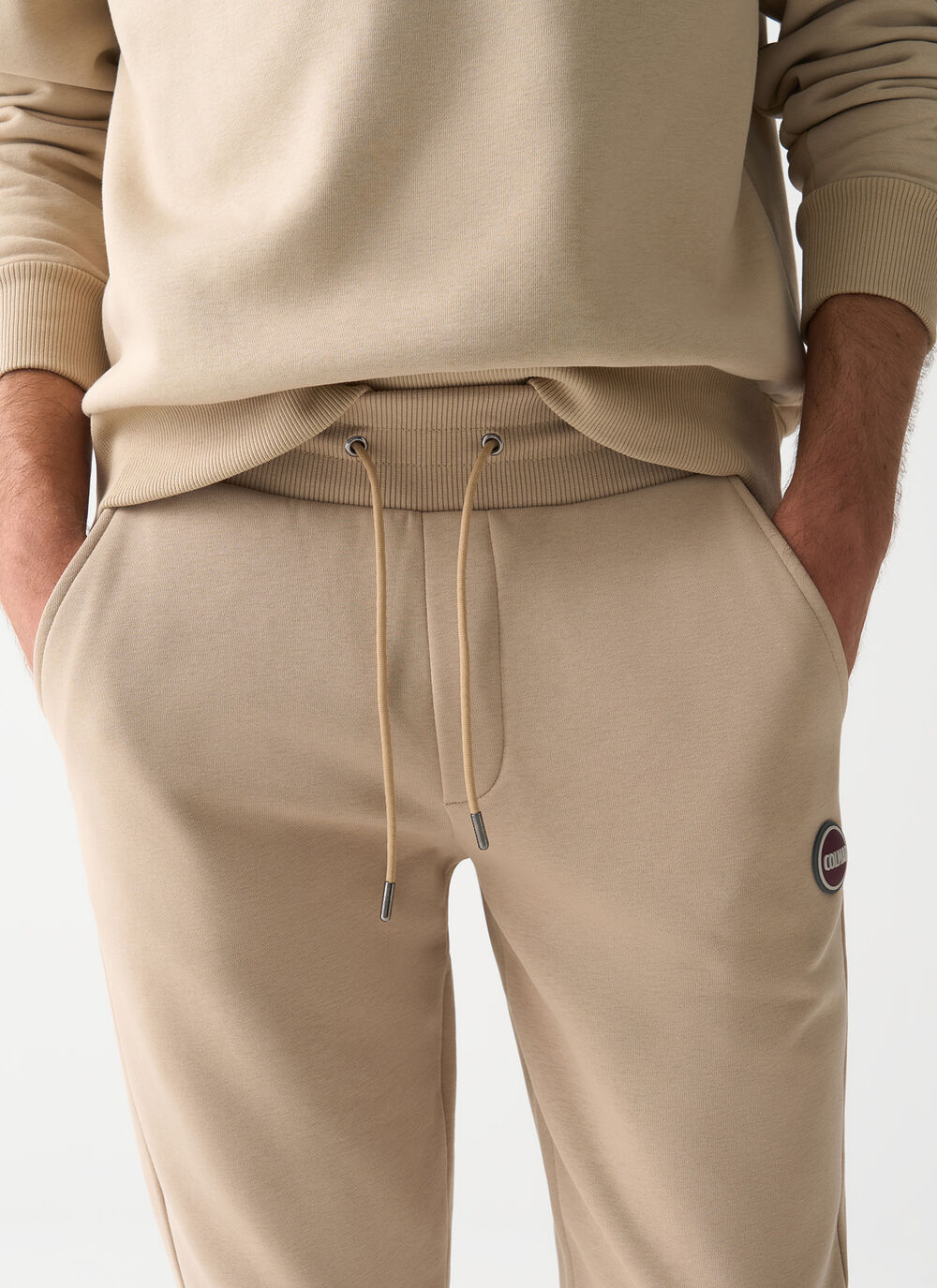 Cotton tracksuit bottoms image number 2