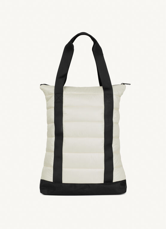 Padded and quilted unisex bag