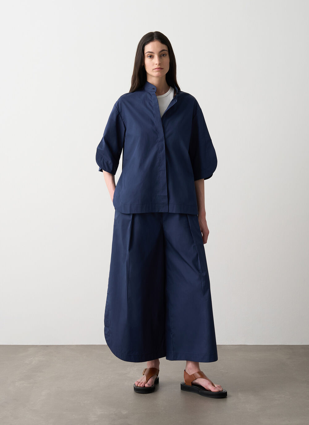 Camicia in cotone image number 1