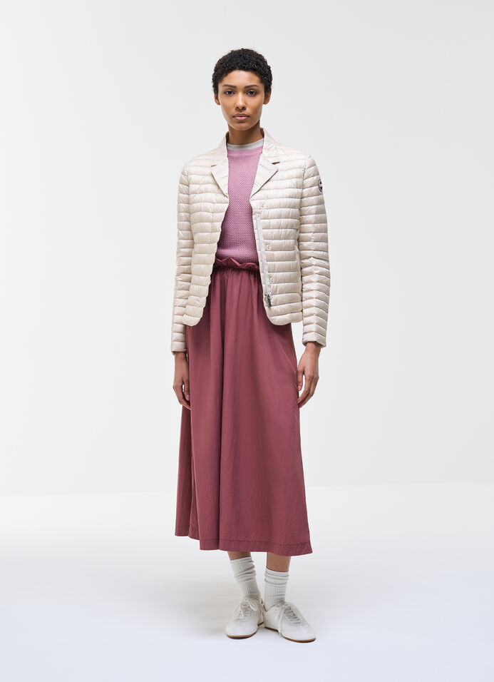 Lightweight down padded blazer