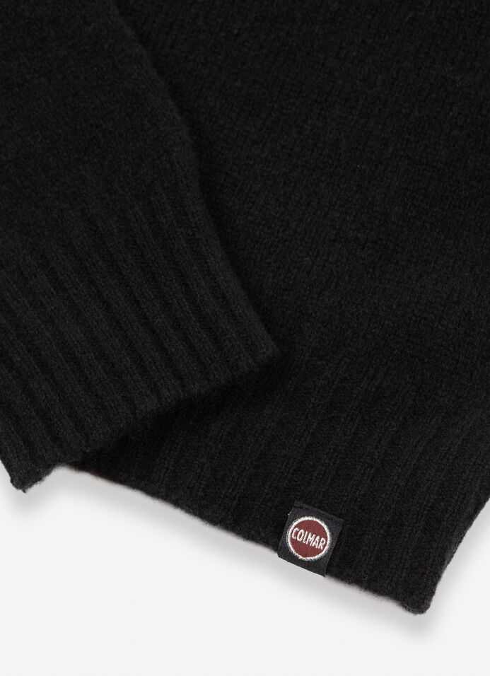 100% wool crew-neck pullover image number 5