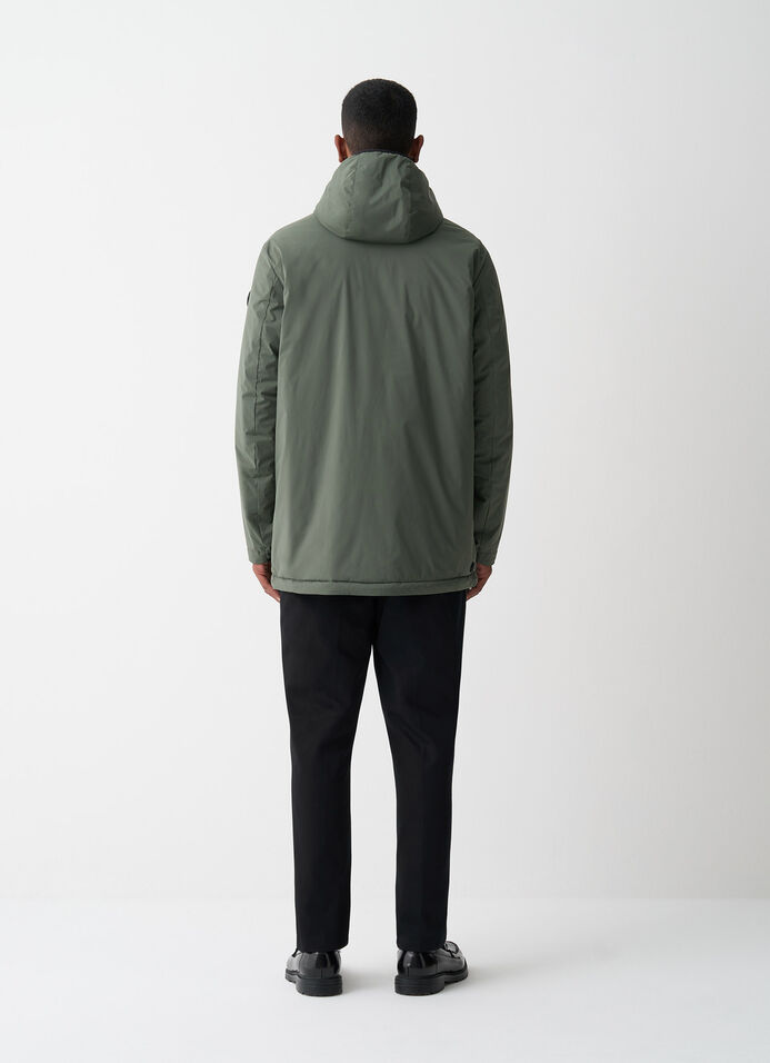 Long autumn-weight stretch jacket image number 3