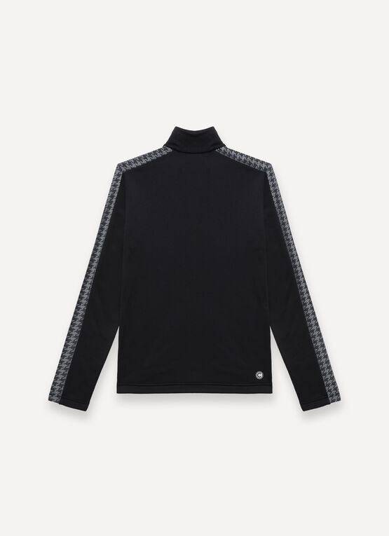 Houndstooth ski fleece