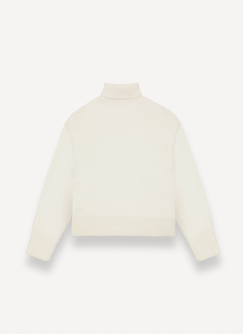 Loose polo-neck jumper image number 5