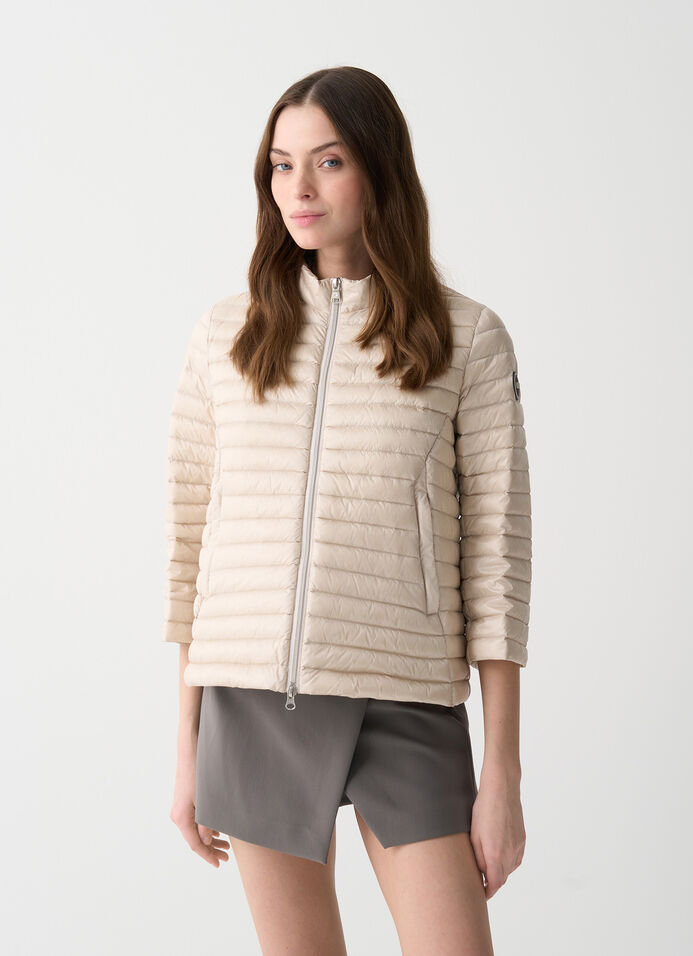 Quilted down-padded cape image number 1