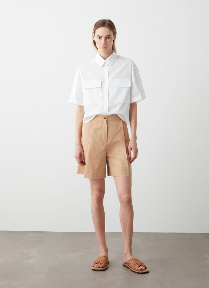 Linen bermudas image number 0