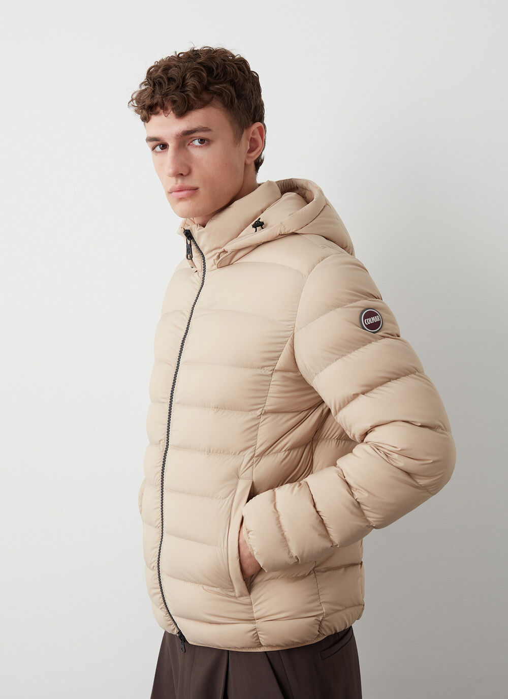 Super-matte stretch down jacket image number 0