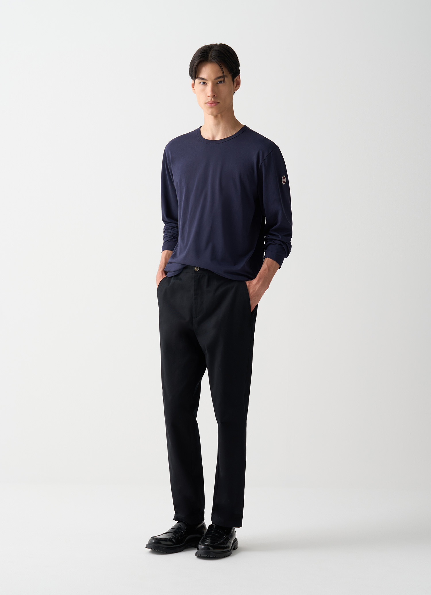 Colmar Langarm-t-shirt Aus Baumwolle