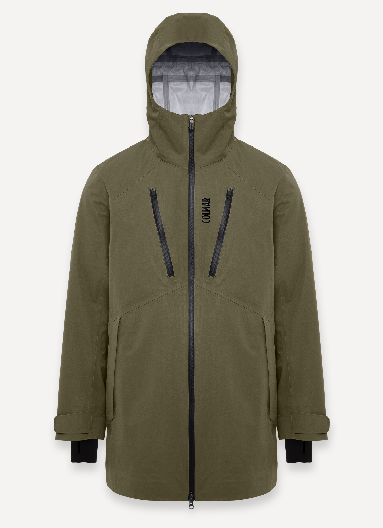 Long Elevated 3L ski shell jacket - WOODLAND GREEN | Colmar