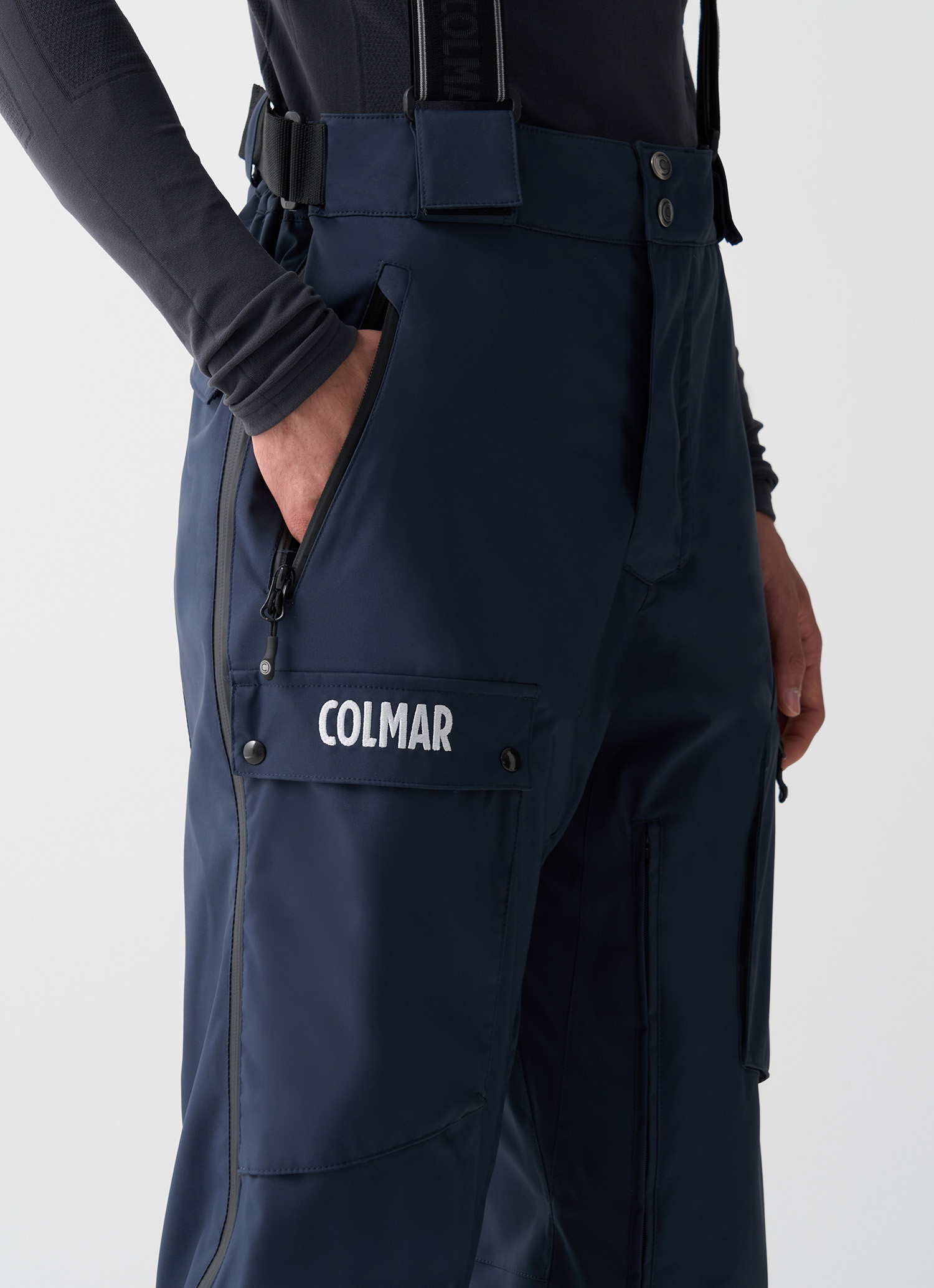 Colmar Skihose Mit Trägern Der Französischen Nationalmannschaft