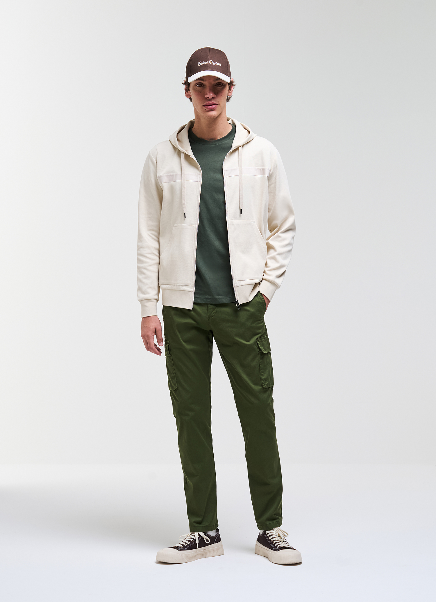 Colmar Hoodie Aus Piqué-stoff