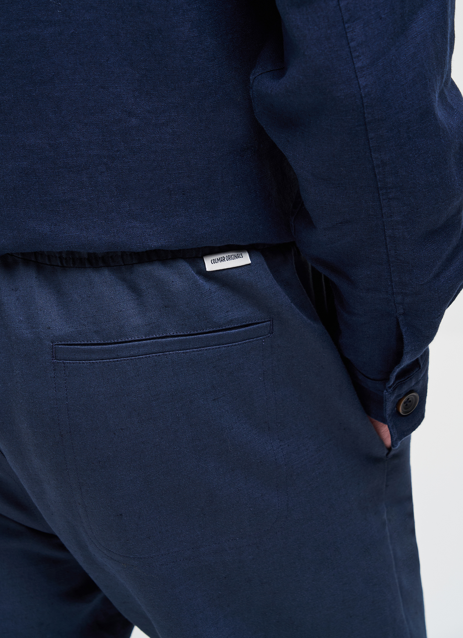 Colmar Hose Mit Tunnelzug Aus Leinen