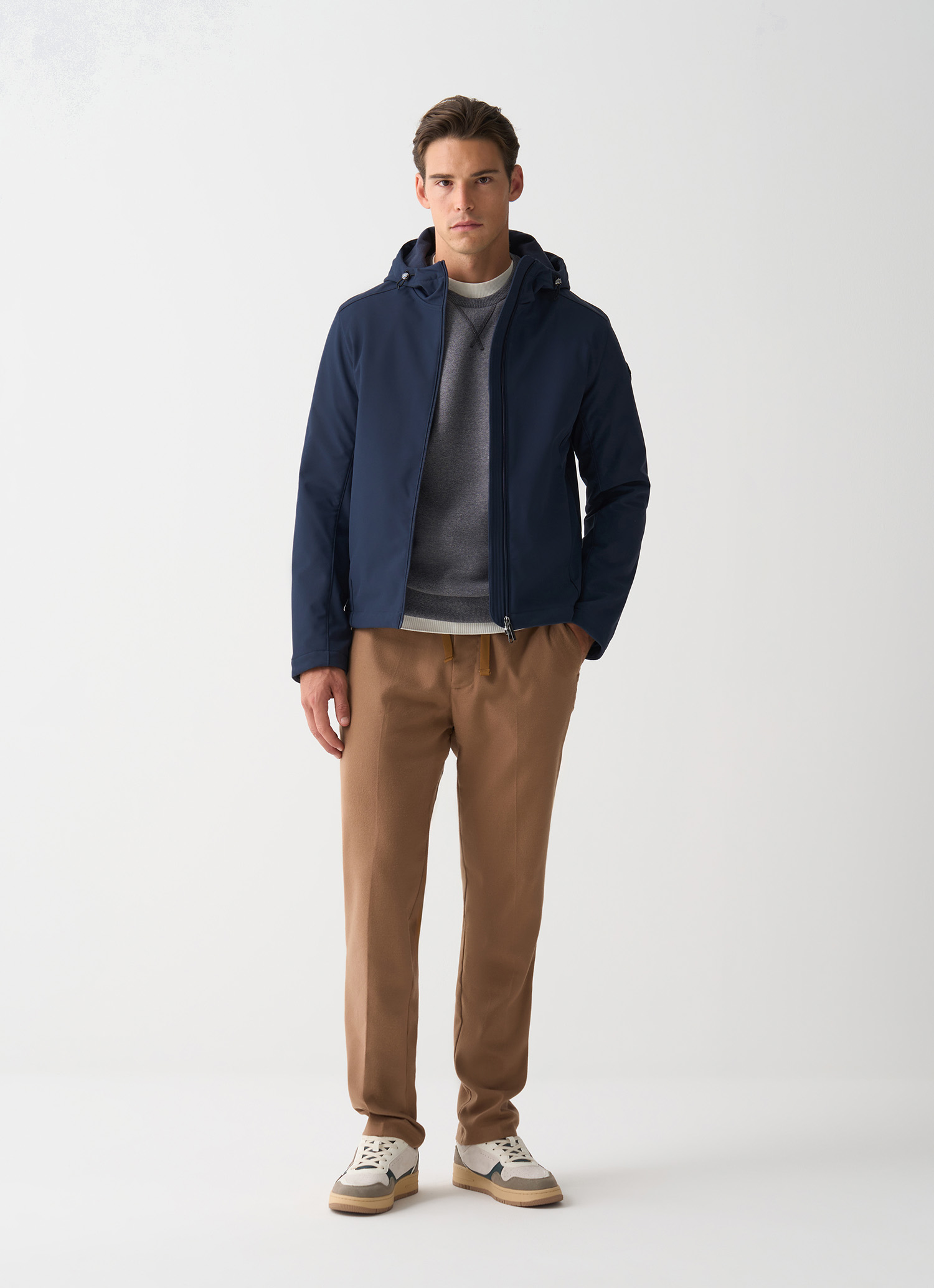 Colmar, Herbstliche Softshelljacke, Farbe: Navy Blau, Größe: 46