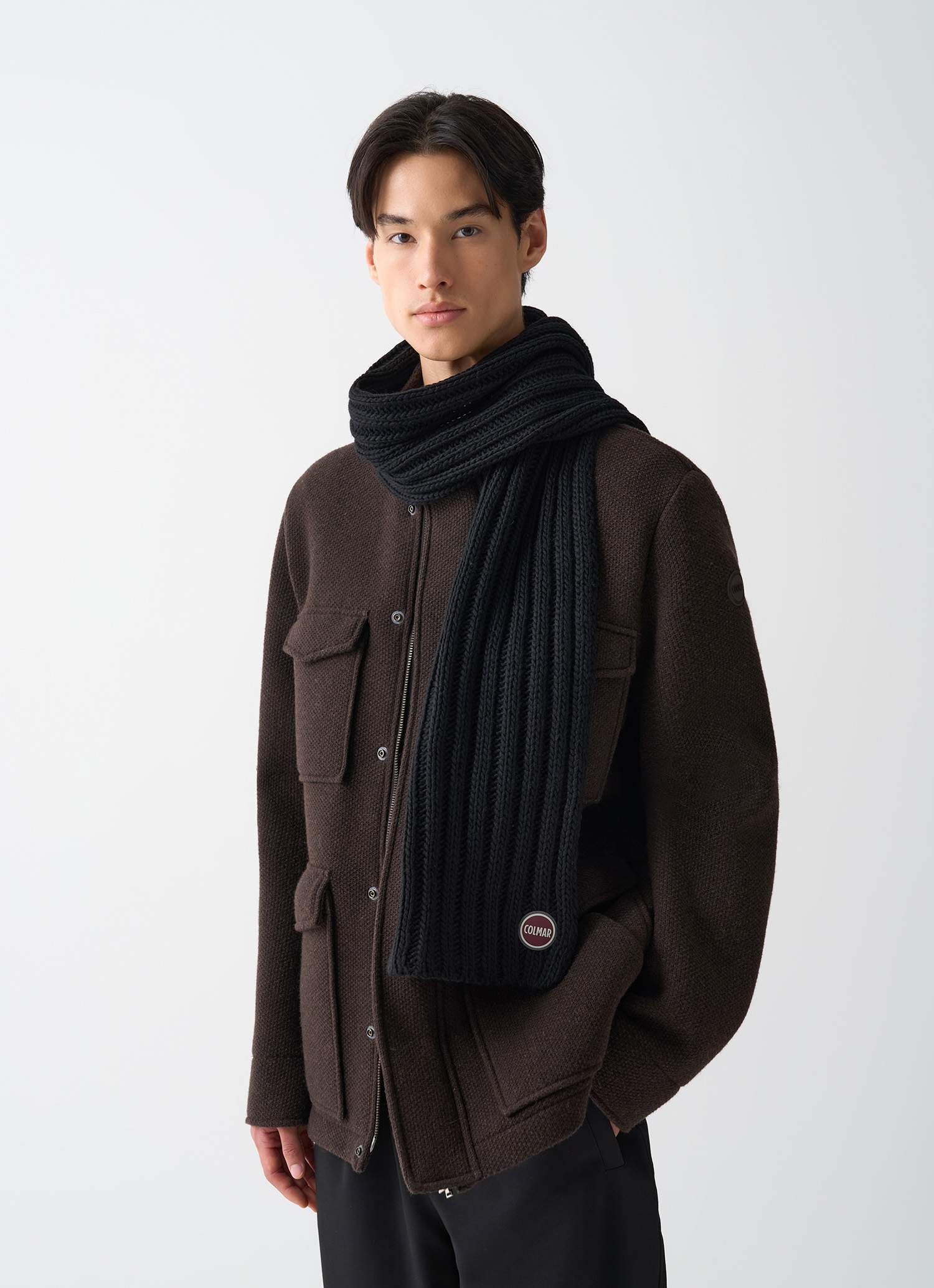 Colmar Langer Gerippter Unisex-schal