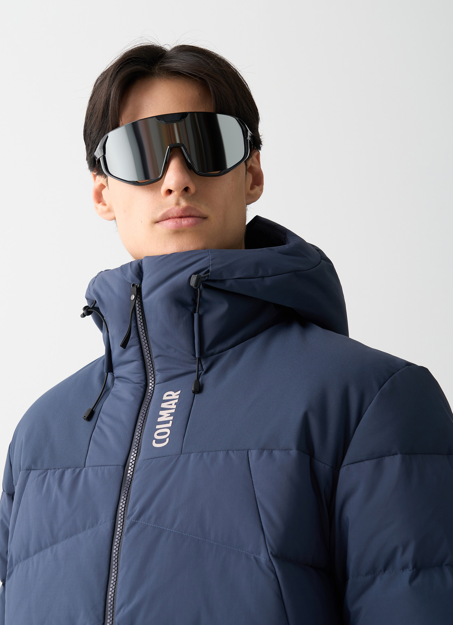 Colmar Ski-daunenjacke Mit Einsätzen Aus Stretch