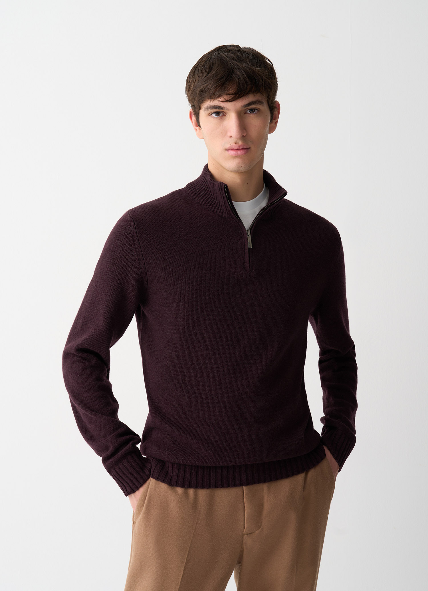 Colmar Pullover Mit Logo Und Halbreißverschluss