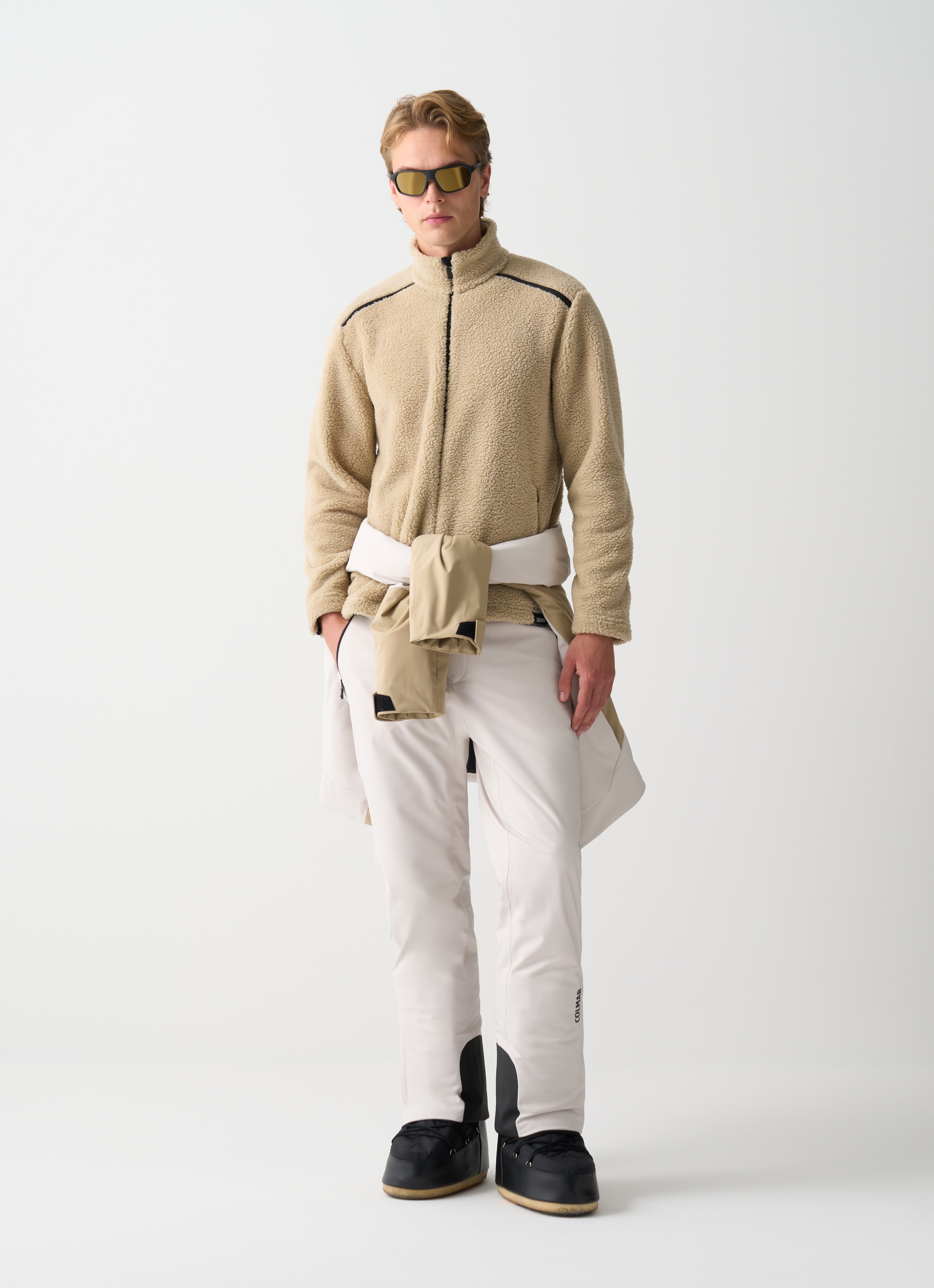 Colmar Ski-fleeceshirt In Teddyfell-optik