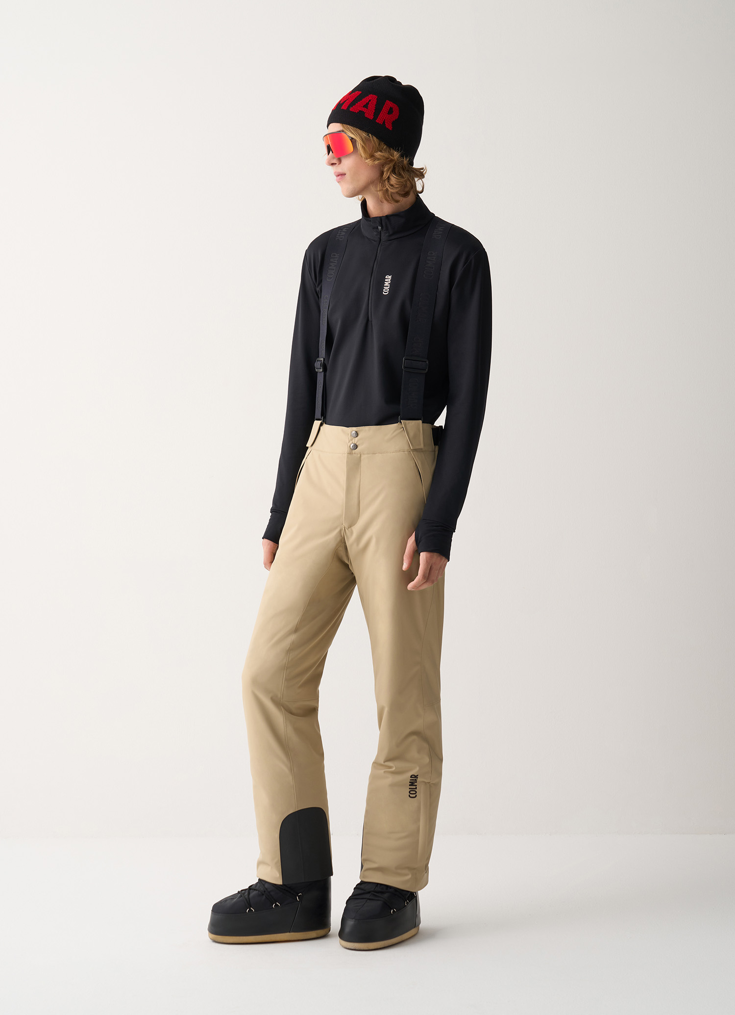 Colmar Wattierte Skihose Mit Trägern Aus 4way-gewebe