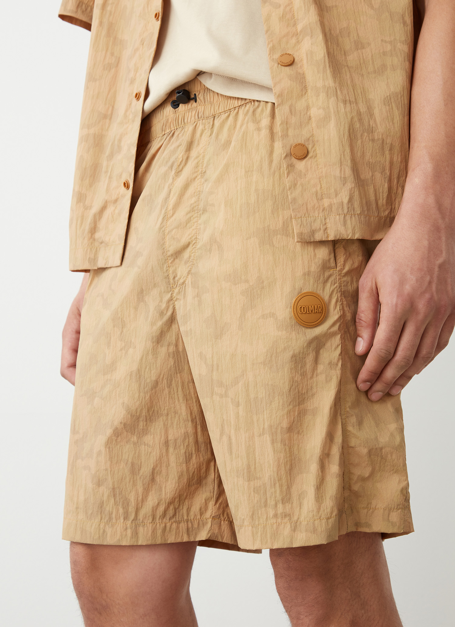 Colmar Bermudashorts Aus Leichtem Nylon Camouflage