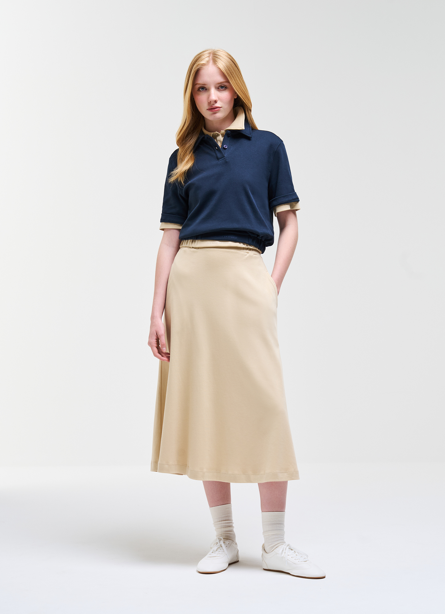 Colmar Gekürztes Baumwoll-poloshirt