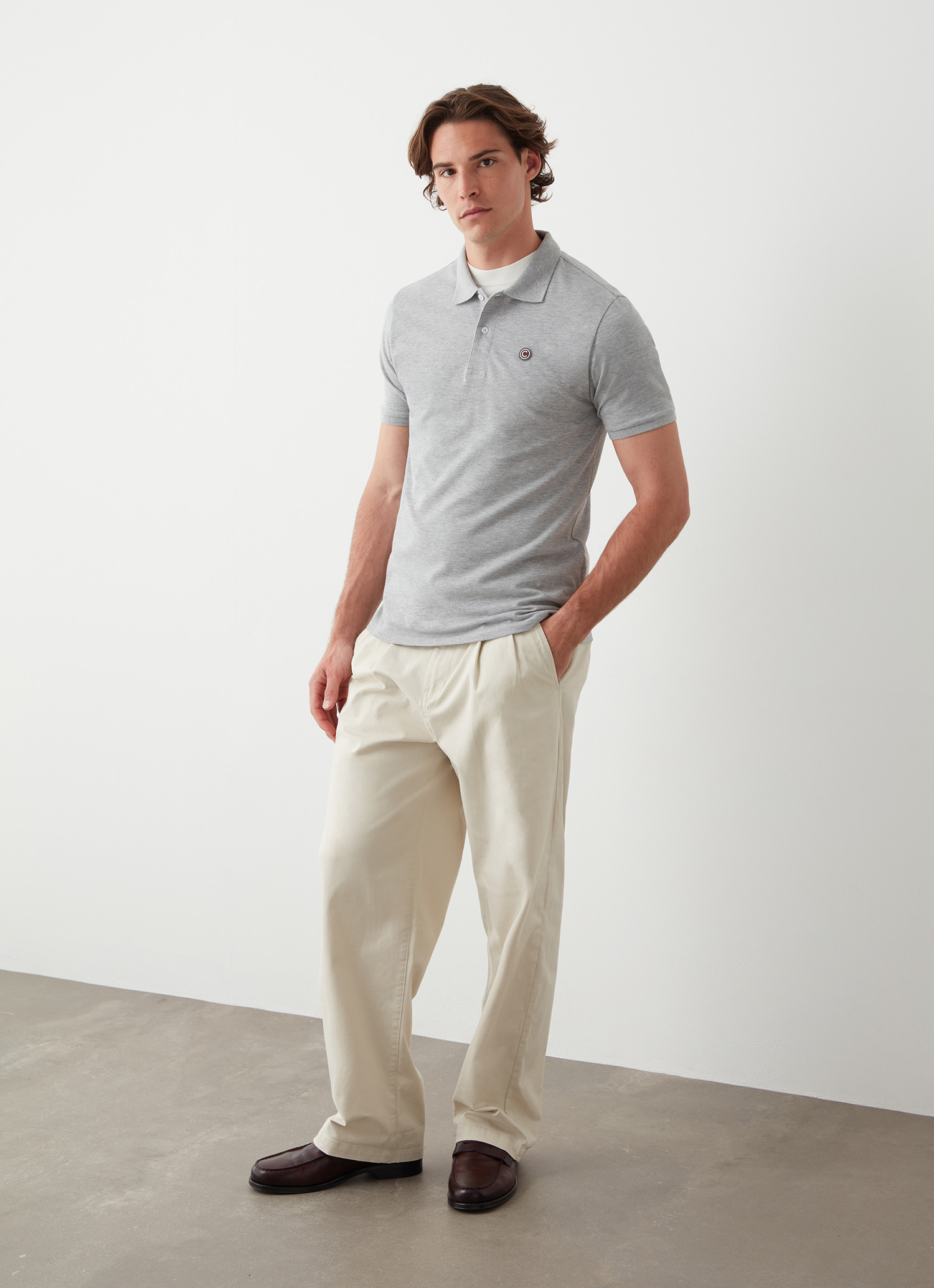 Colmar Poloshirt Aus Piqué Mit Gerippten Kanten