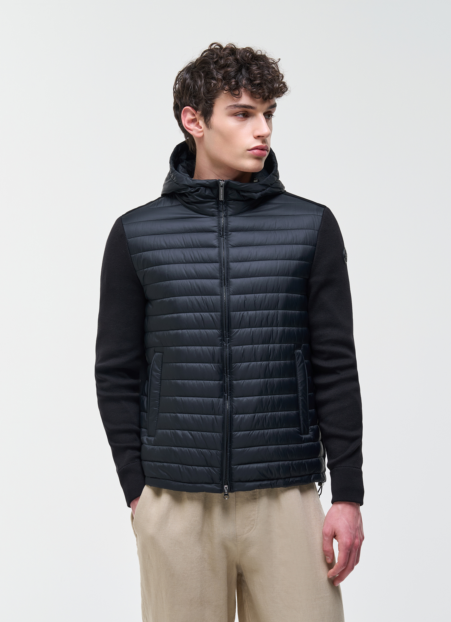 Colmar Hybridjacke Aus Watte Mit Kapuze