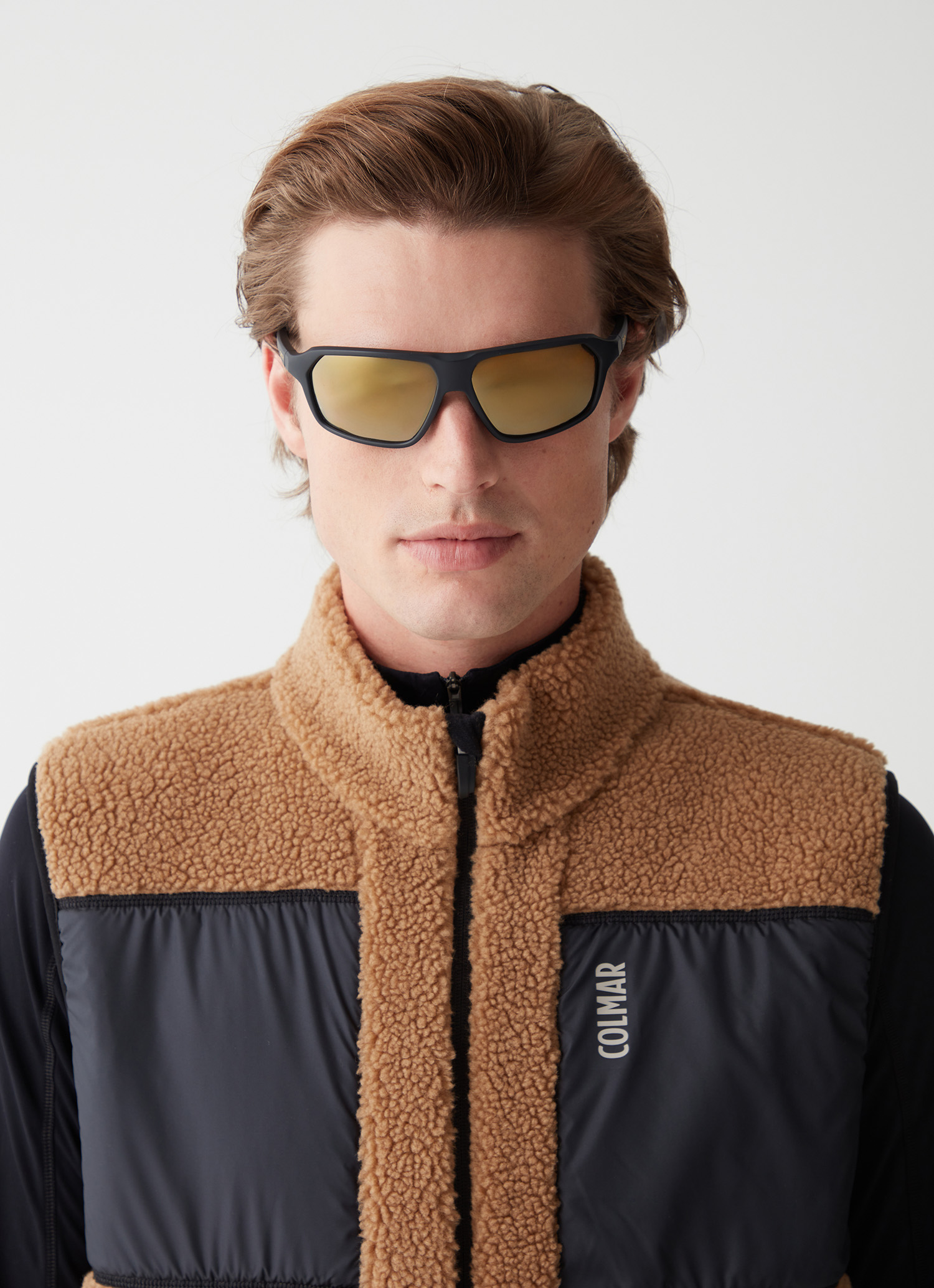 Colmar Strickweste In Sherpa-optik