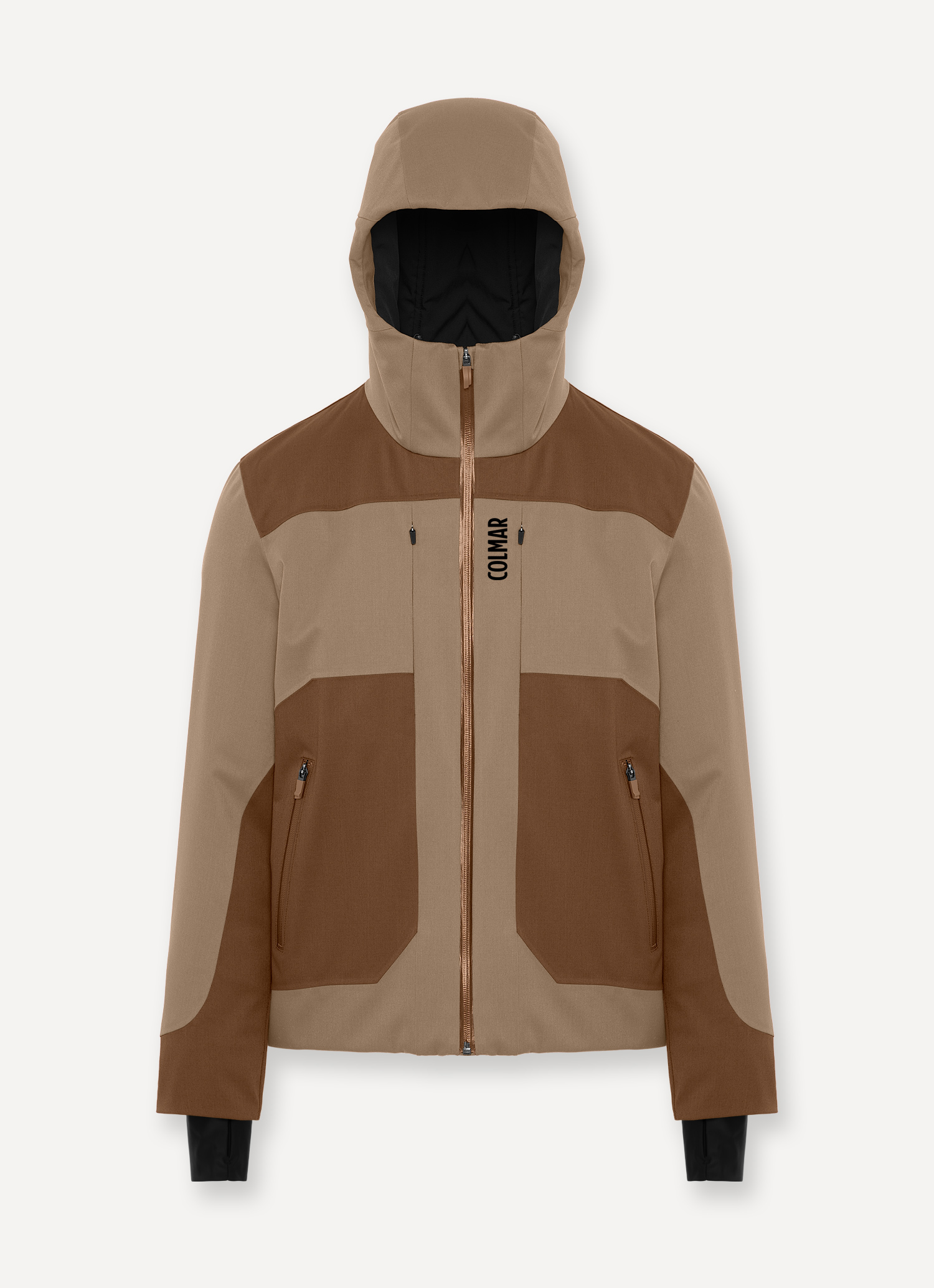 Wool Project ski jacket - GRANOLA BROWN-TEDDY | Colmar
