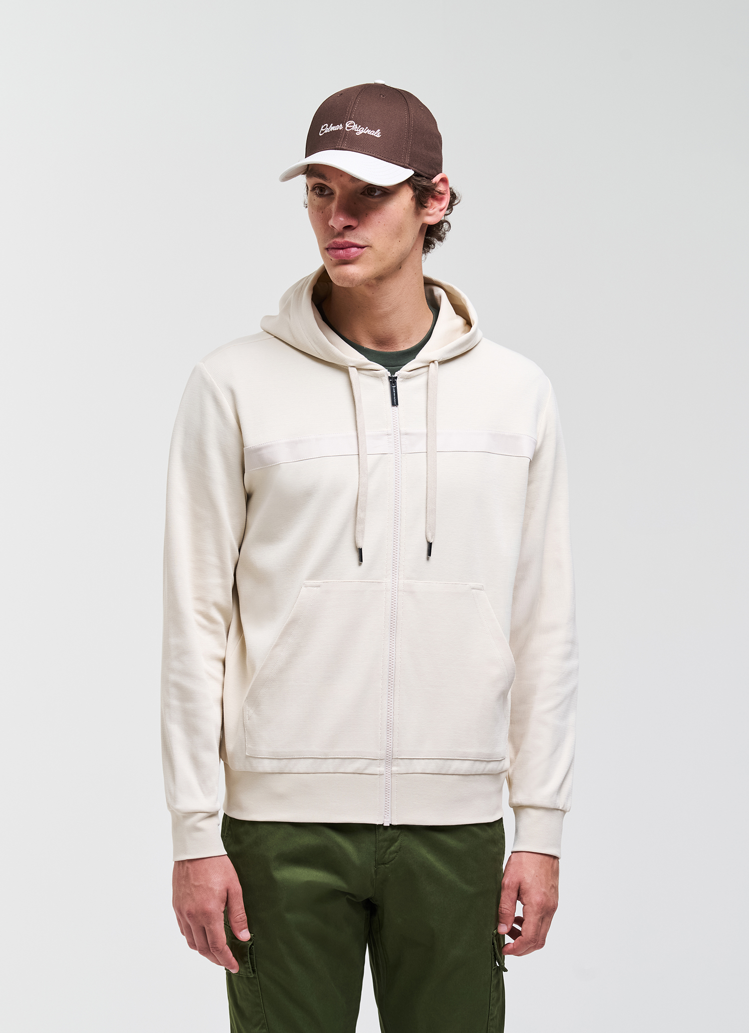 Colmar Hoodie Aus Piqué-stoff