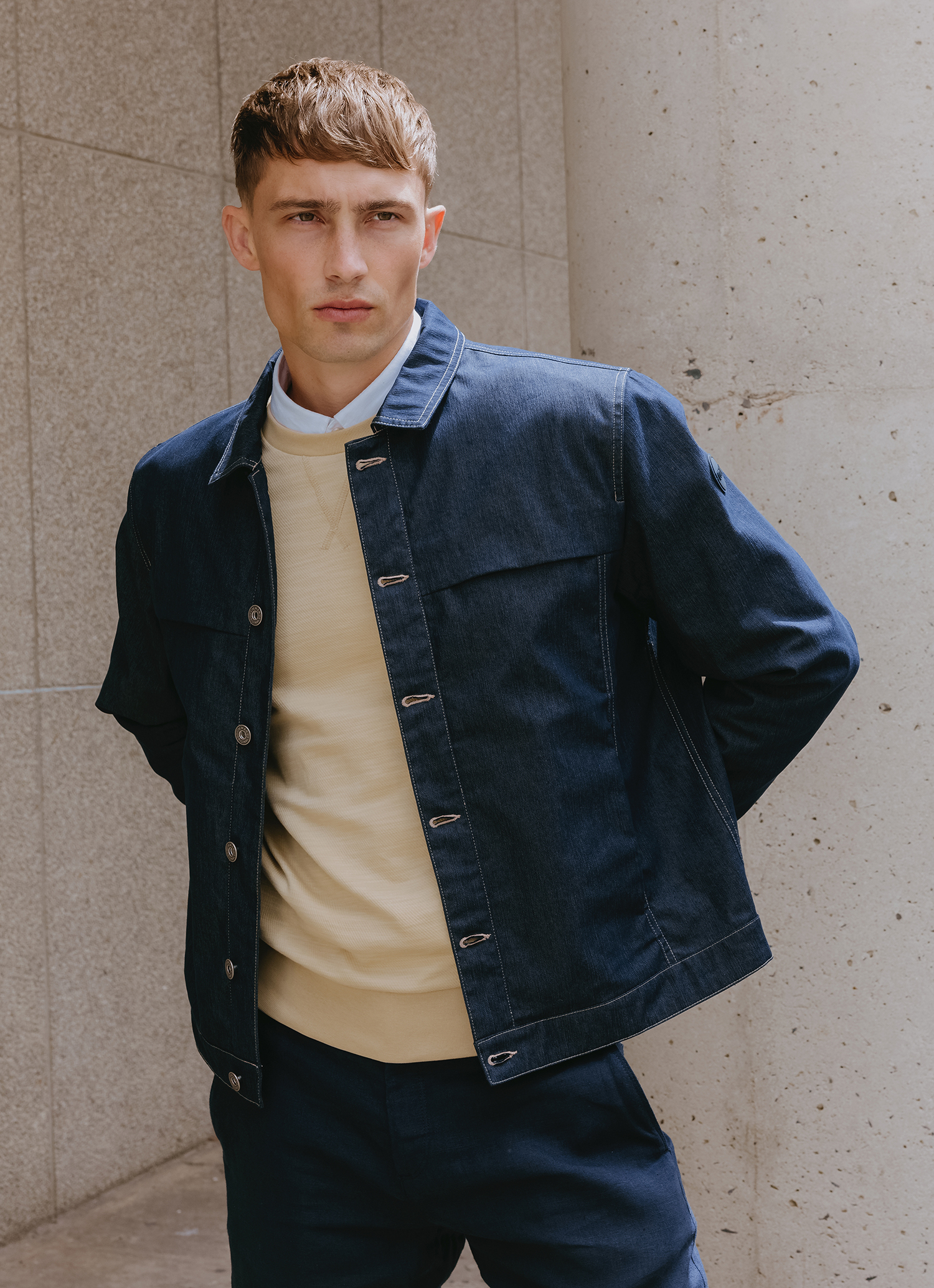 Colmar Denimjacke Mit Abnehmbarer Kapuze