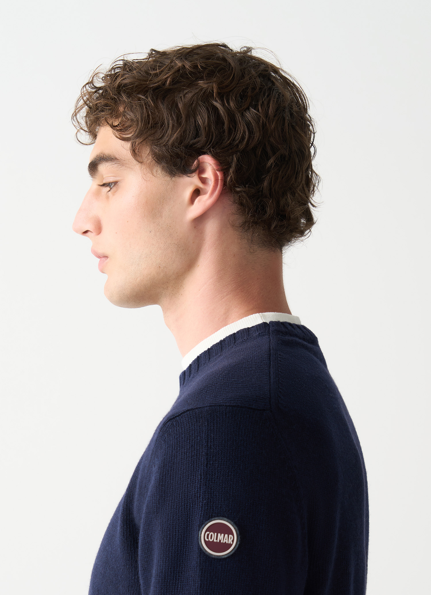 Colmar Pullover Mit Logo Aus Wolle