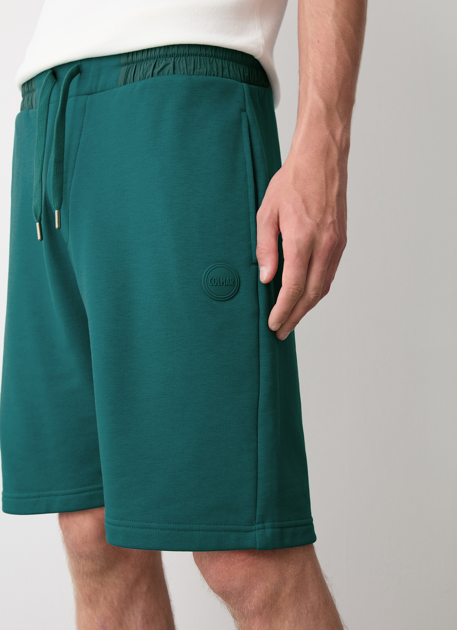 Colmar Sweatbermudas Mit Details Aus Nylon