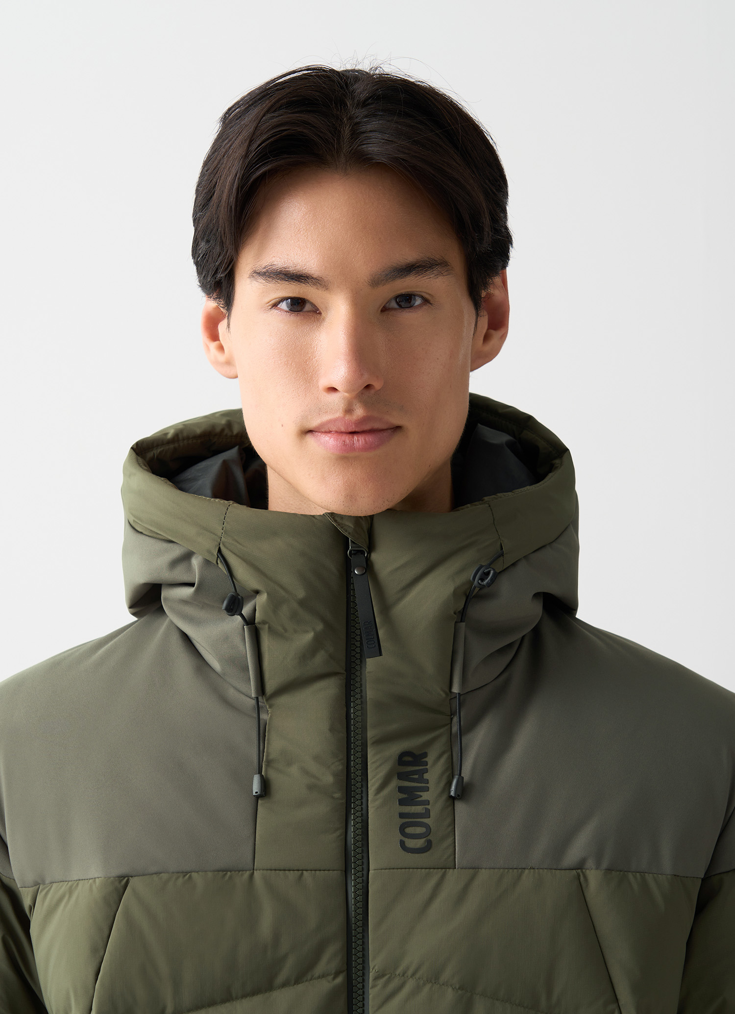 Colmar Ski-daunenjacke Mit Einsätzen Aus Stretch