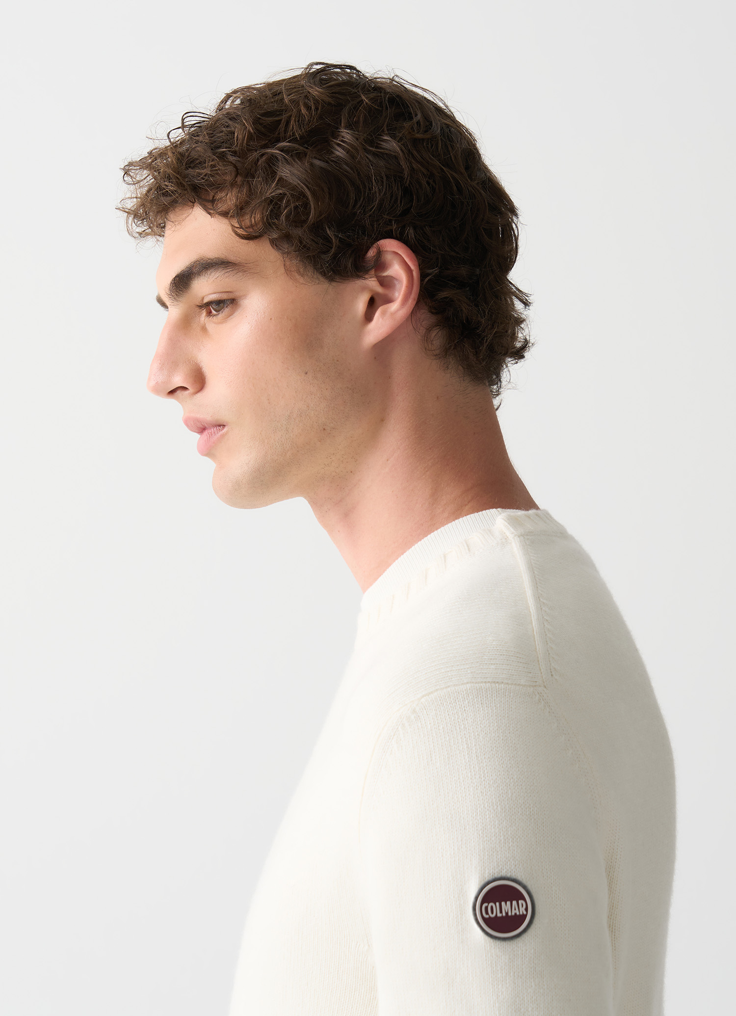 Colmar Pullover Mit Logo Aus Wolle