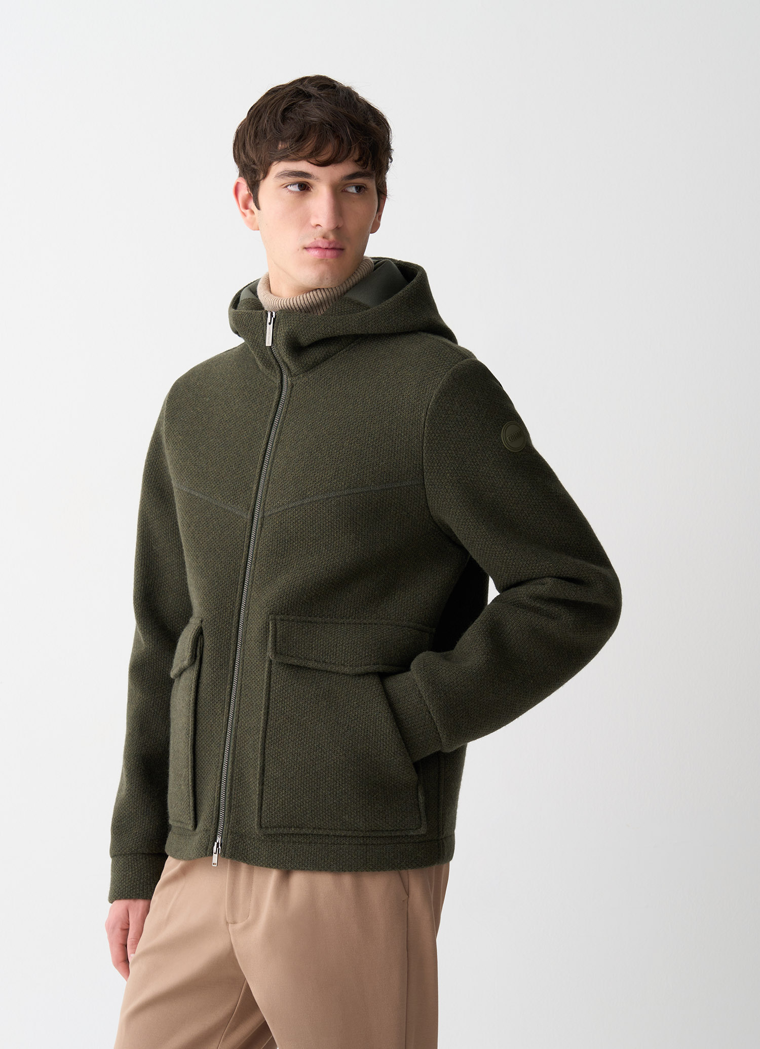 Colmar Piqué-jacke Mit Kapuze