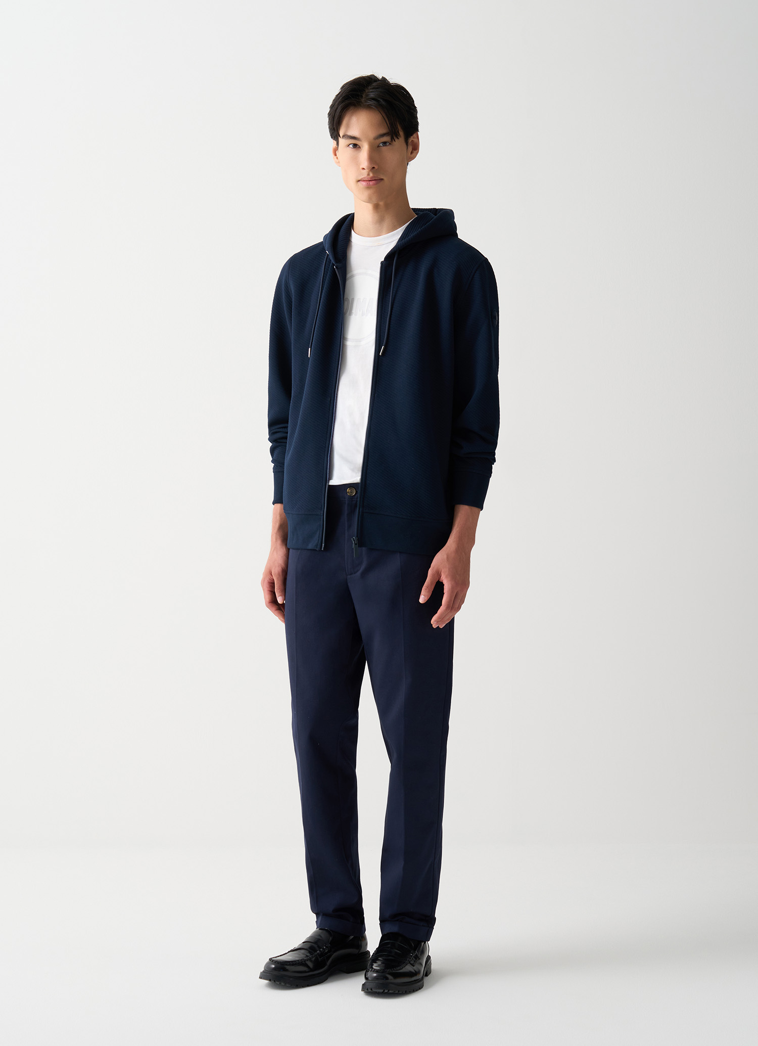 Colmar Kapuzensweatjacke Aus Jacquard