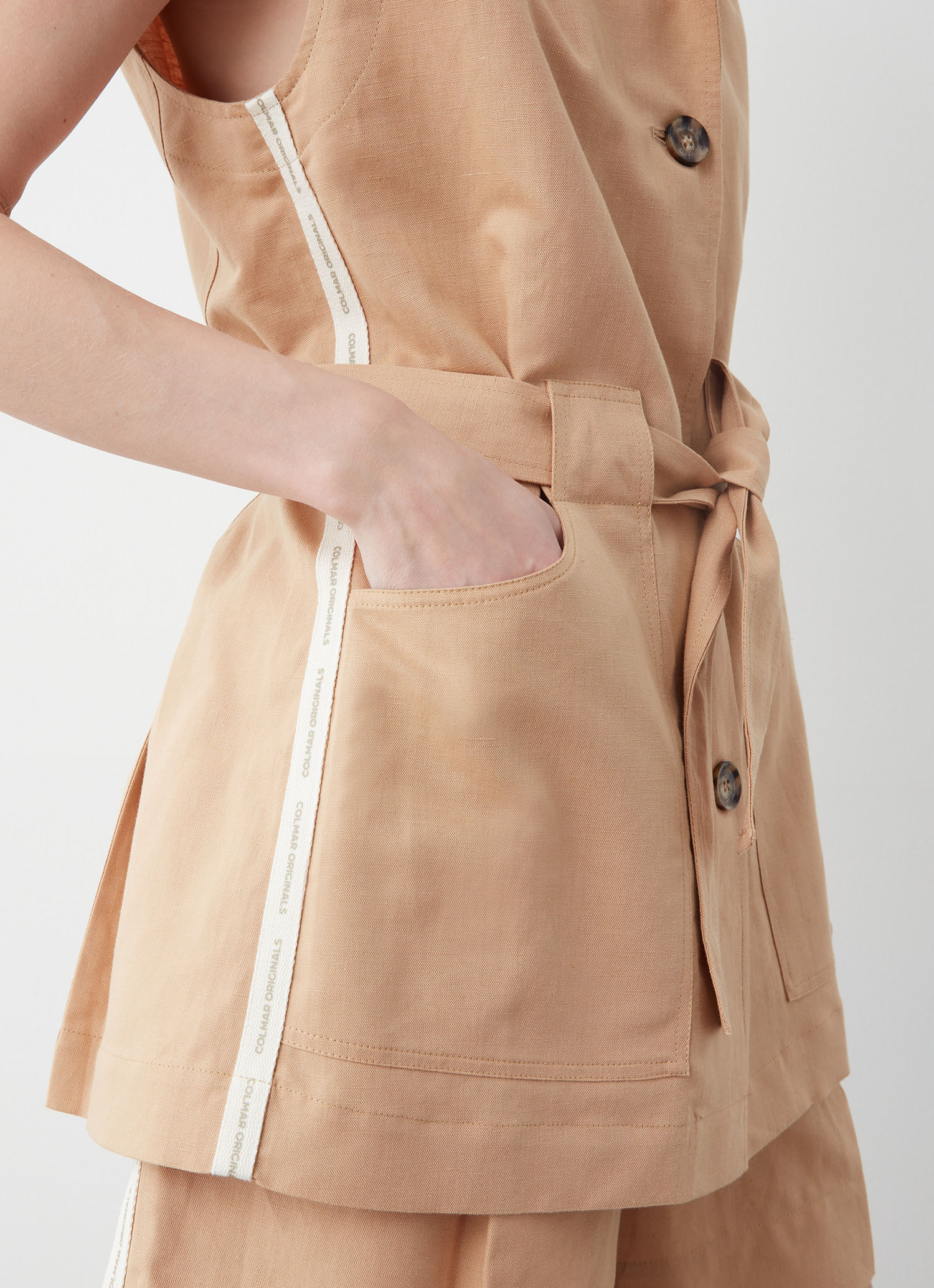 Colmar Leinenhemdweste