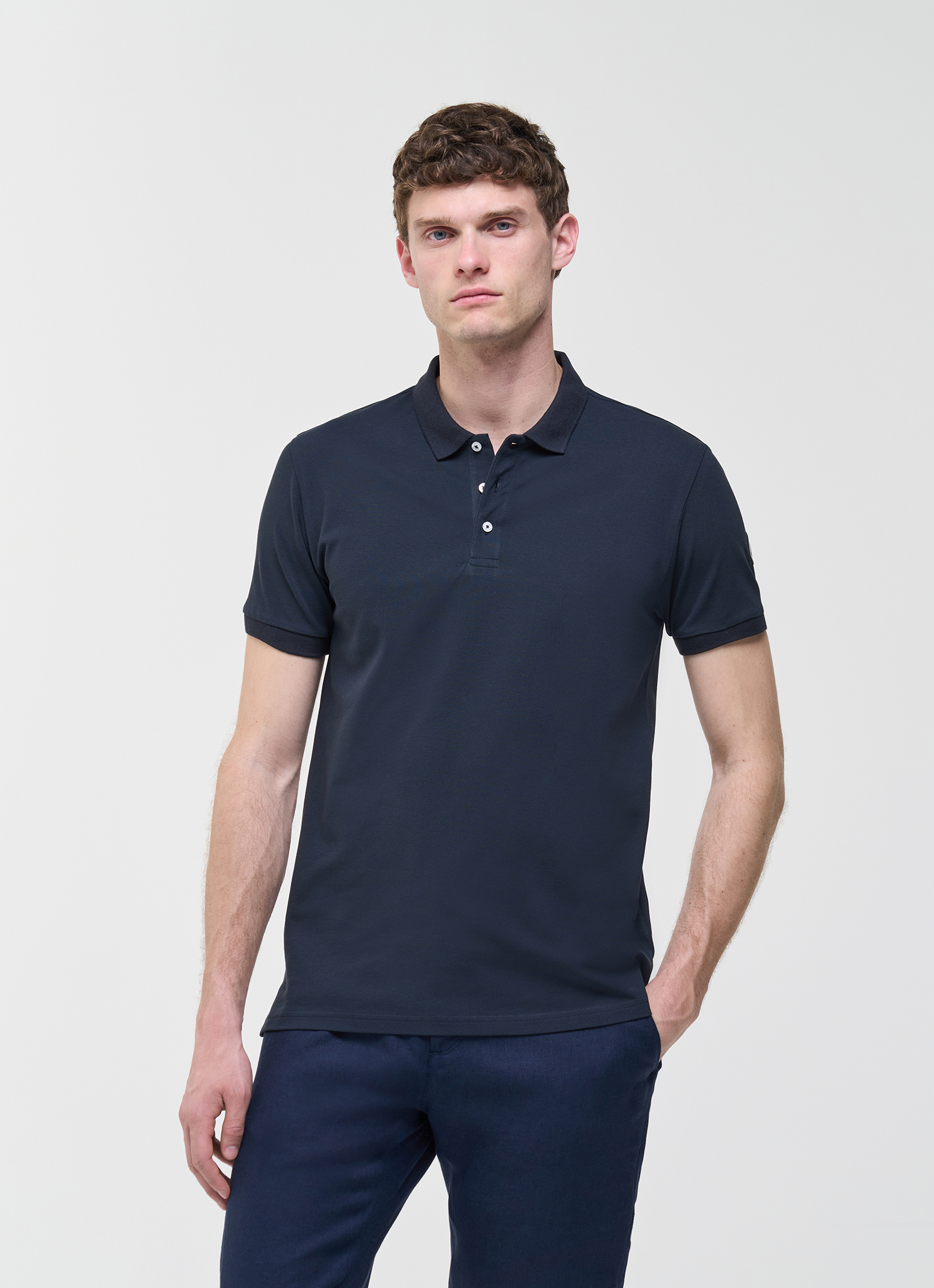 Colmar Poloshirt Aus Stretch-pikee