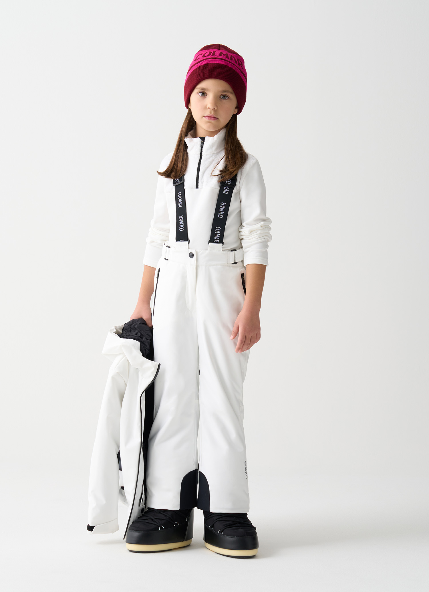 Colmar, Skihose Mit Trägern Für Mädchen, Farbe: Weiß, Größe: 10
