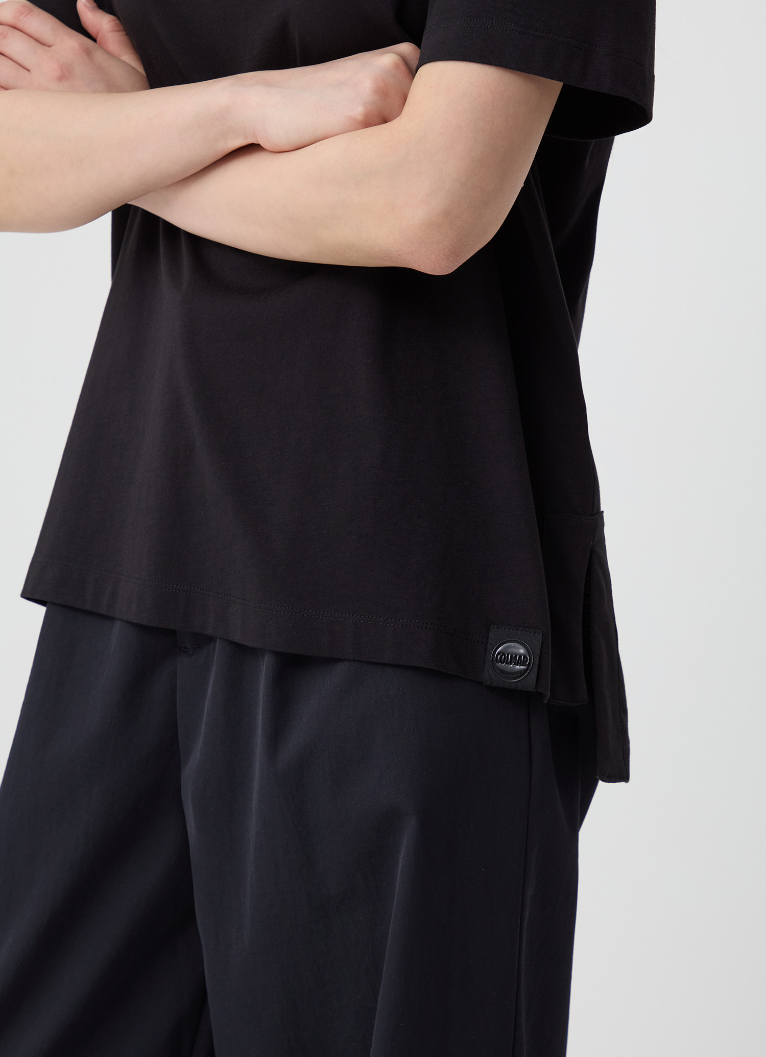 Colmar Asymmetrisches Rundhals-t-shirt