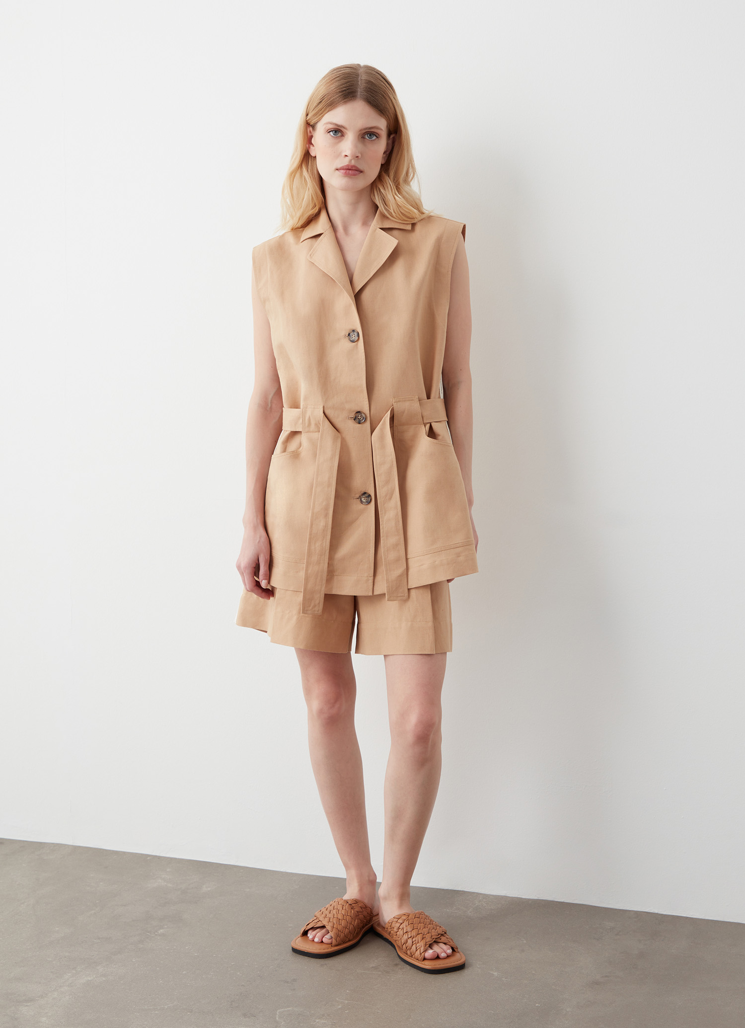 Colmar Leinenhemdweste