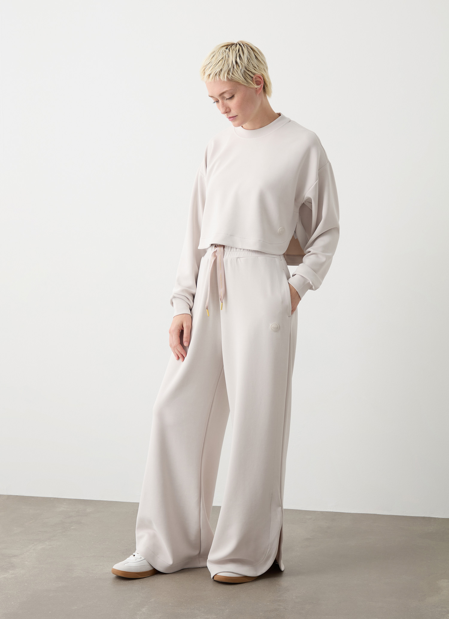 Colmar Sweatshirt In Cropped-länge Mit Abgerundetem Saum