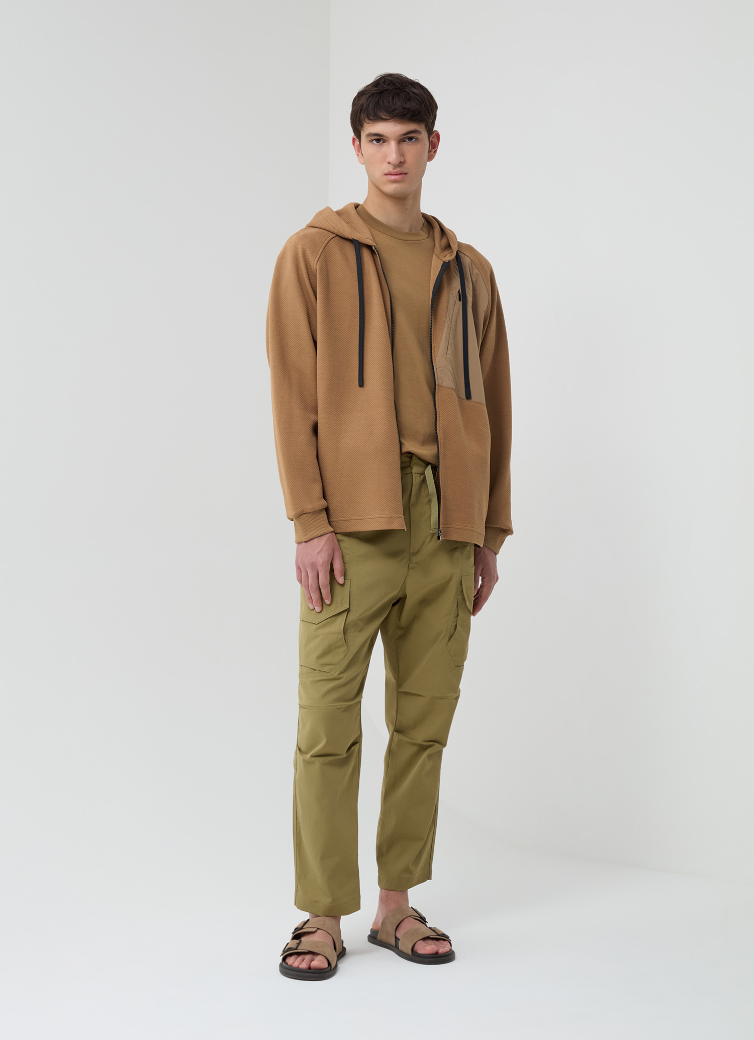 Colmar Sweatjacke Mit Diagonaler Tasche Aus Nylon