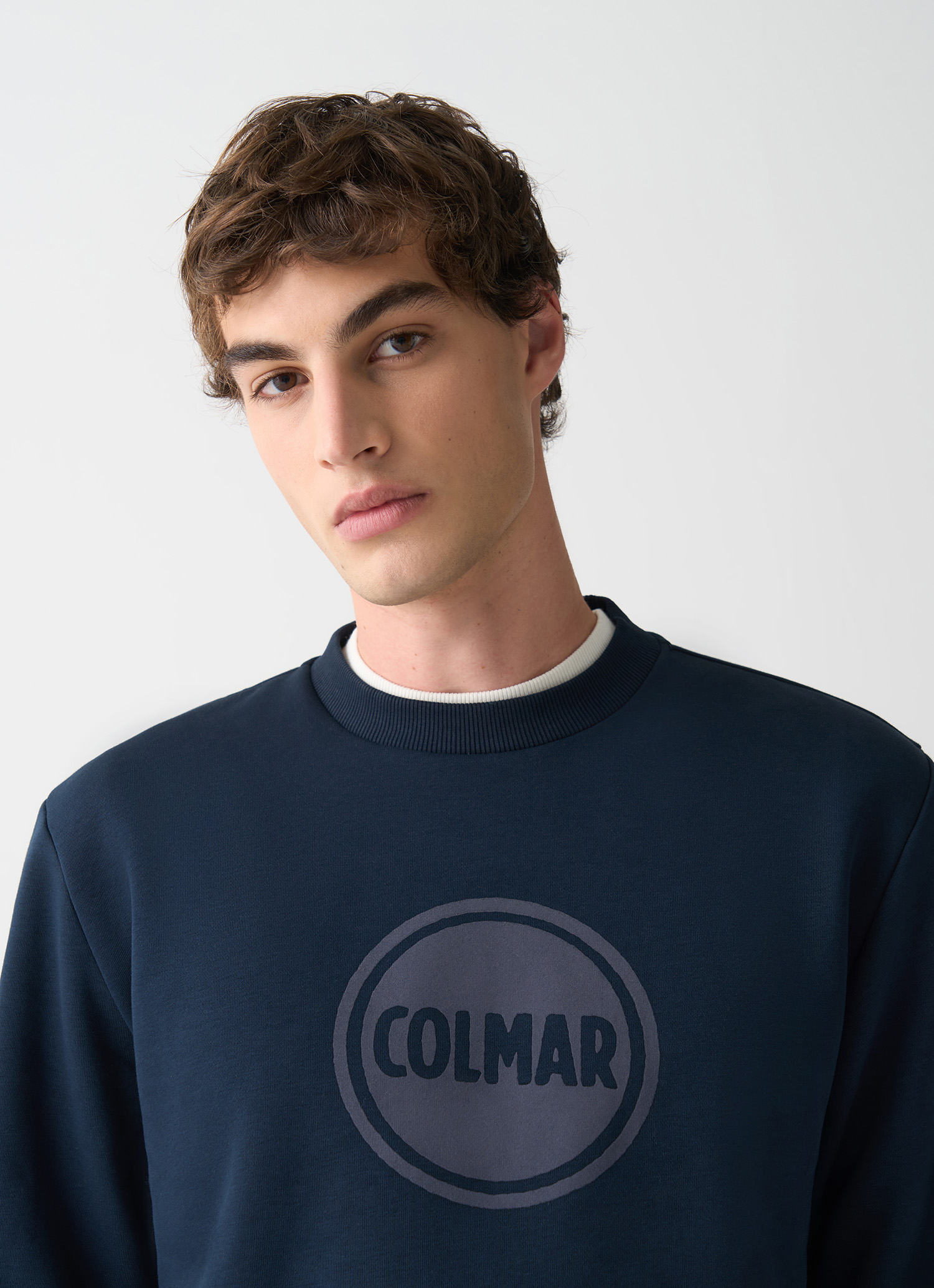 Colmar Rundhals-sweatshirt Mit Logo