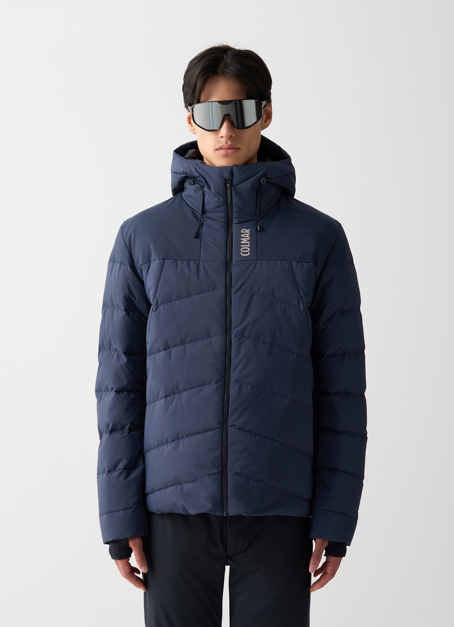 Colmar Ski-daunenjacke Mit Einsätzen Aus Stretch