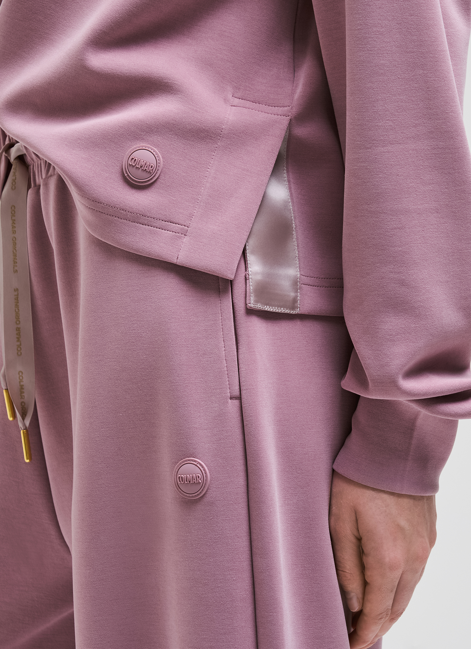 Colmar Cropped-sweatshirt Aus Baumwollmodal