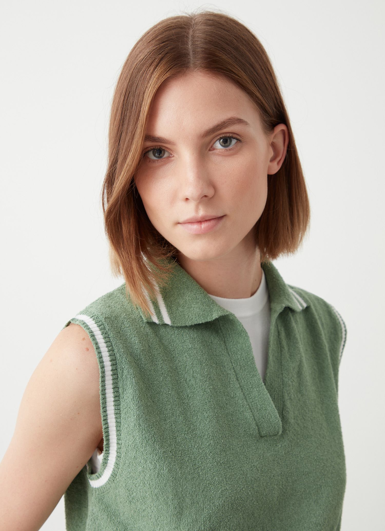 Colmar Poloshirt In Frottee-optik