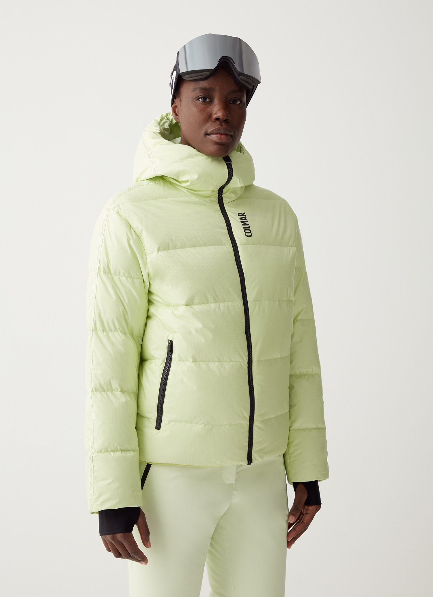 puffy ski jacket womens